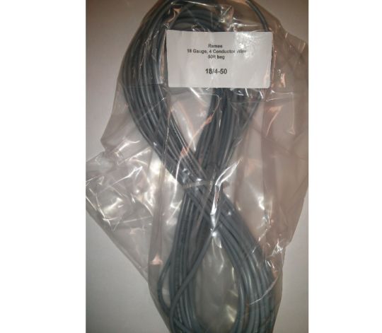 22 Gauge, 6 Conductor Shielded Wire. 50ft 100ft or 200ft Bag