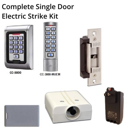 Complete Single Door Electric Strike Kit