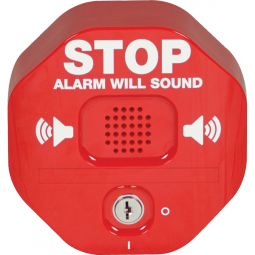 STI-6400-R Exit Stopper Door Alarm, Red