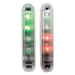 Red/Green LED Signaling Lights, (2-pack)