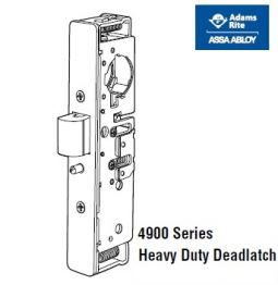 Adams Rite 4900 HD Deadlatch, Aluminum Stile Doors