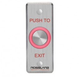 Rosslare Security, EX-16 Narrow Weatherized Exit Button UL Listed
