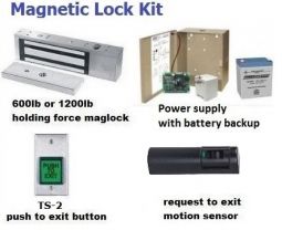 GM Single Door Magnetic Lock Kit