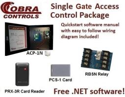 Gate Door Opener Access Control Kit (Complete System)