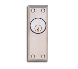 SDC 700 Series Narrow Mount Stainless Steel Key Switch