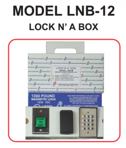 Alarm Controls LNB-12 1200lb LOCK-N-A-BOX Weather Keypad