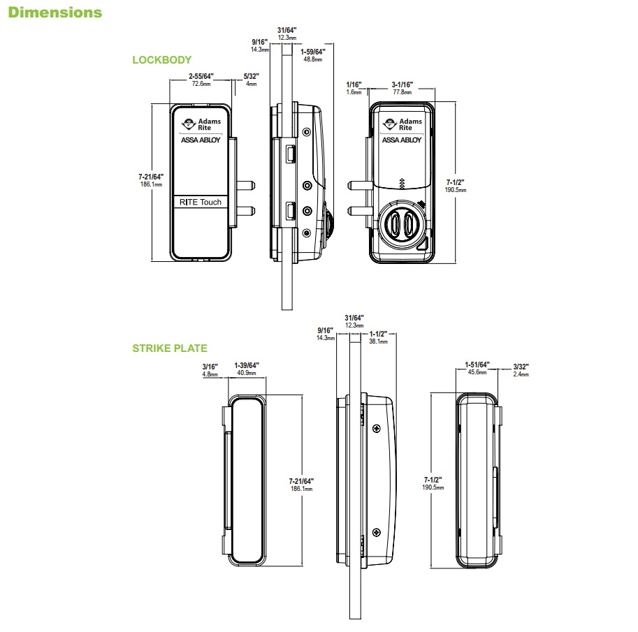 RITETOUCH DIGITAL DOOR LOCK User Manual iRevo .